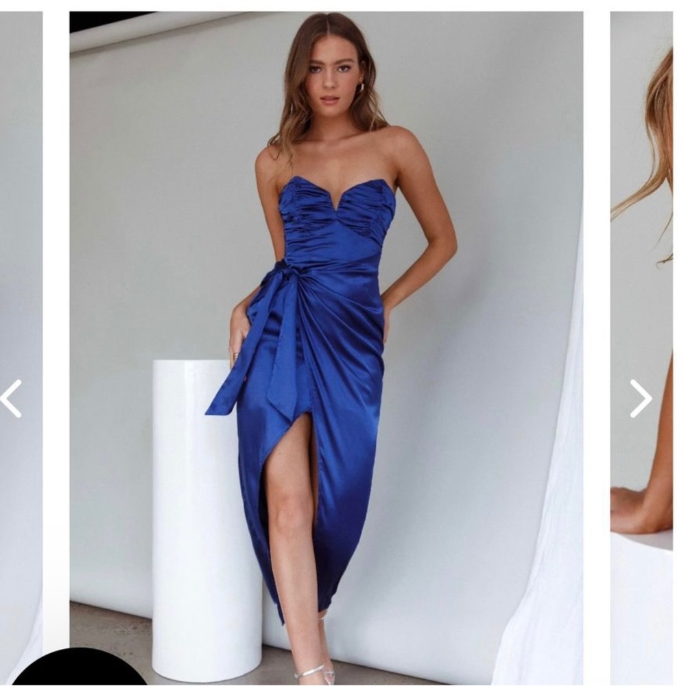 Beautiful electric blue dress